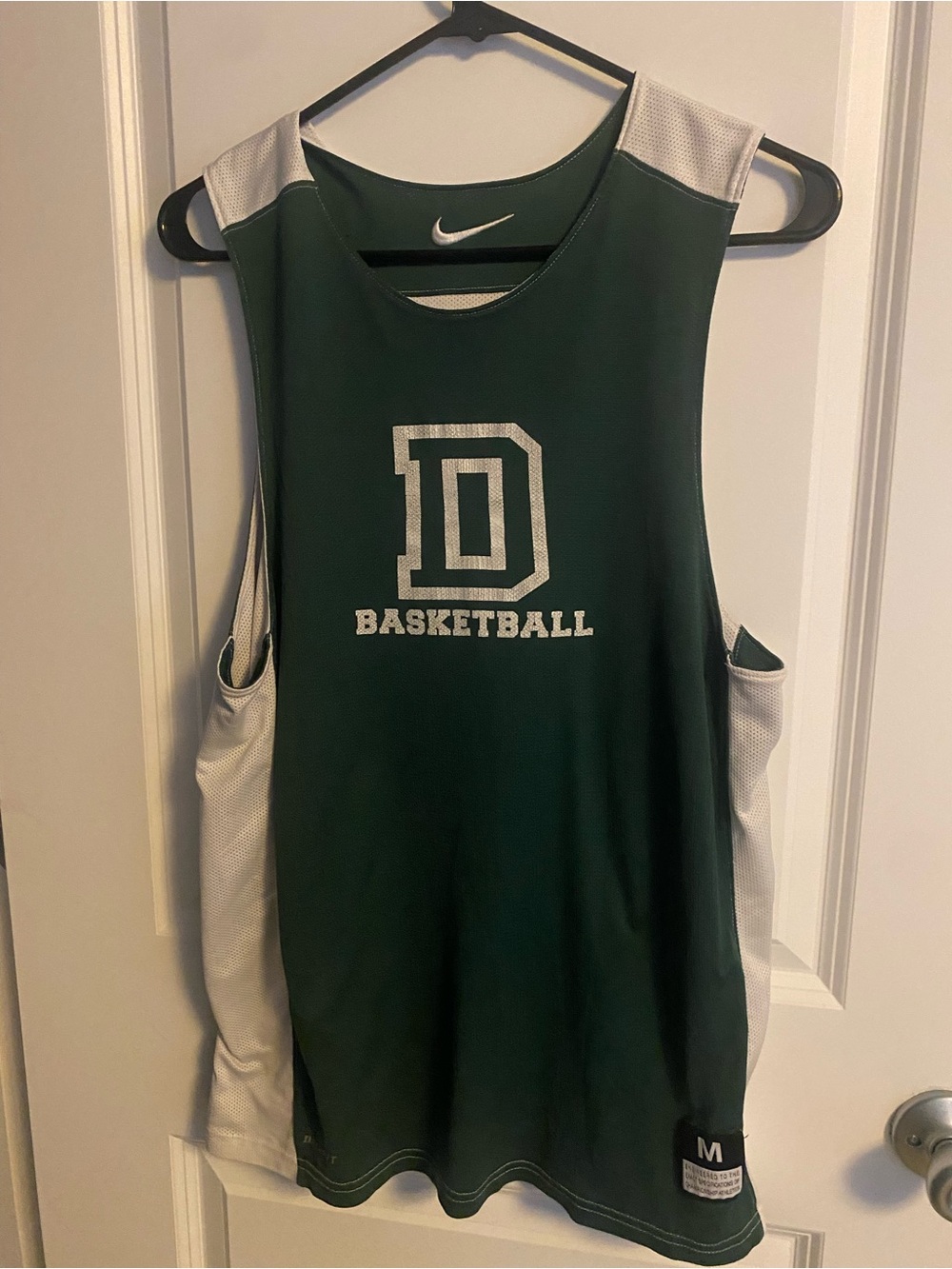 Dartmouth Basketball Nike Practice Jersey- Size M